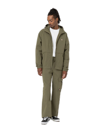 The Dickies Mens Jackson Cargo Trousers in Military Green