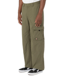 The Dickies Mens Jackson Cargo Trousers in Military Green