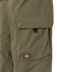 The Dickies Mens Jackson Cargo Trousers in Military Green