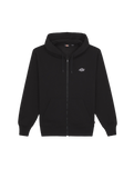 The Dickies Mens Summerdale Zip Hoodie in Black