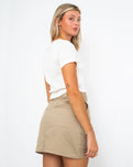 The Dickies Womens Mini Work Skirt in Khaki