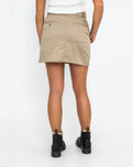 The Dickies Womens Mini Work Skirt in Khaki