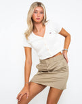 The Dickies Womens Emporia Top in Cloud