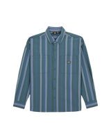 The Dickies Mens Glade Spring Shirt in Stripe Coronet