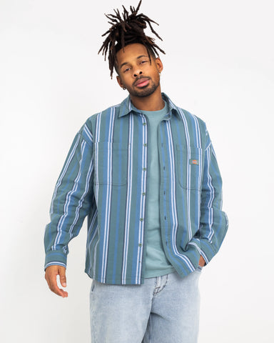 Glade Spring Shirt in Stripe Coronet