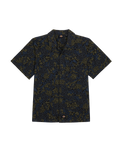 The Dickies Mens Saltville Shirt in Camo Black