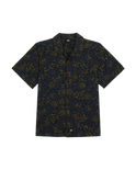 The Dickies Mens Saltville Shirt in Camo Black