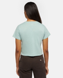 The Dickies Womens Aitken T-Shirt in Blue Surf