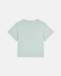 The Dickies Womens Aitken T-Shirt in Blue Surf