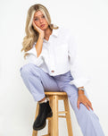 The Dickies Womens Culpeper Shirt in White