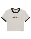 The Dickies Womens Herndon Ringer T-Shirt in Cloud