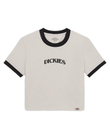 The Dickies Womens Herndon Ringer T-Shirt in Cloud