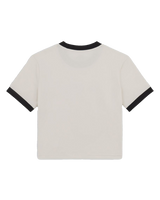 The Dickies Womens Herndon Ringer T-Shirt in Cloud