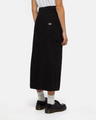 Duck Canvas Cargo Skirt in Black