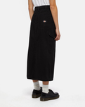 Duck Canvas Cargo Skirt in Black