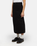 Duck Canvas Cargo Skirt in Black