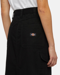 Duck Canvas Cargo Skirt in Black