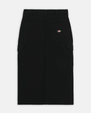 Duck Canvas Cargo Skirt in Black