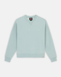 The Dickies Womens Clancy Sweatshirt in Blue Surf