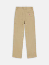 Duck Canvas Trousers in Stonewashed Desert Sand