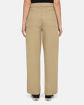 Duck Canvas Trousers in Stonewashed Desert Sand