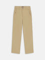 Duck Canvas Trousers in Stonewashed Desert Sand