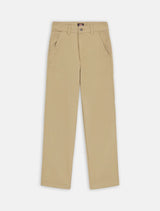 Duck Canvas Trousers in Stonewashed Desert Sand