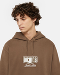 The Dickies Mens Philipsburg Hoodie in Mushroom