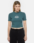 The Dickies Womens Globe T-Shirt in Lincoln Green