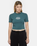 The Dickies Womens Globe T-Shirt in Lincoln Green