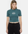 The Dickies Womens Globe T-Shirt in Lincoln Green