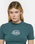 The Dickies Womens Globe T-Shirt in Lincoln Green