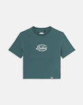 The Dickies Womens Globe T-Shirt in Lincoln Green