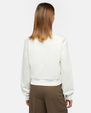 The Dickies Womens Arlee Zip-Through Sweatshirt in Cloud