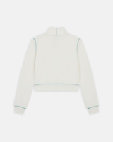 The Dickies Womens Arlee Zip-Through Sweatshirt in Cloud