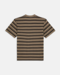 The Dickies Mens Stevensville Stripe T-Shirt in Mushroom