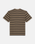 The Dickies Mens Stevensville Stripe T-Shirt in Mushroom