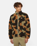 Mount Hope Zip Fleece Jacket in Green Camo