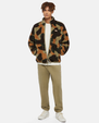 Mount Hope Zip Fleece Jacket in Green Camo