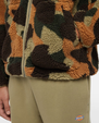 Mount Hope Zip Fleece Jacket in Green Camo