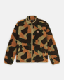 Mount Hope Zip Fleece Jacket in Green Camo