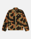 Mount Hope Zip Fleece Jacket in Green Camo