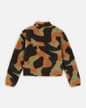 Mount Hope Camo Zip Fleece Jacket in Imperial Green Camo