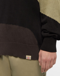 The Dickies Mens Camo Jumper in Military Green