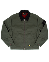 X Spitfire Jacket in Olive Green