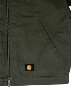 X Spitfire Jacket in Olive Green