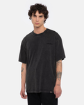 The Dickies Mens Plentywood T-Shirt in Acid Wash Black