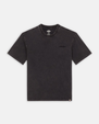 The Dickies Mens Plentywood T-Shirt in Acid Wash Black