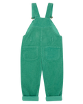 Girls Chunky Bright Dungarees in Emerald