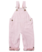 The Dotty Dungarees Girls Stripe Dungarees in Pink